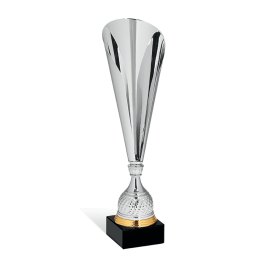 Coppa argento con cono elegante Altezza 26,5 cm